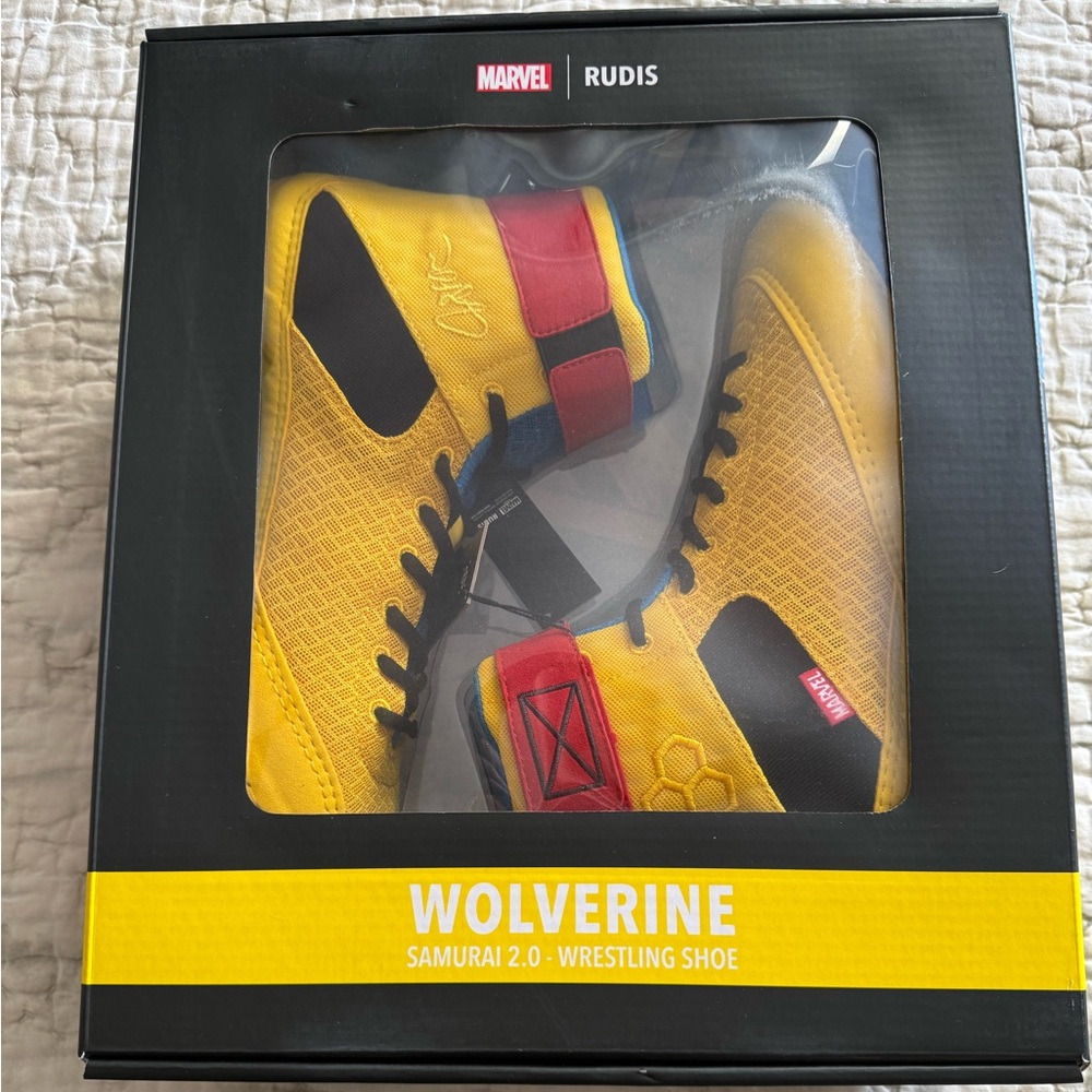 Rudis Wolverine Samurai Speed 2.0 Marvel Edition Wrestling Shoes-Limited Edition